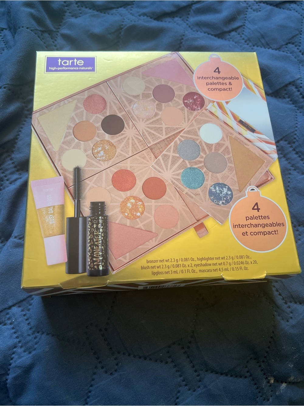 Tarte NIB interchangeable eyeshadow palette set